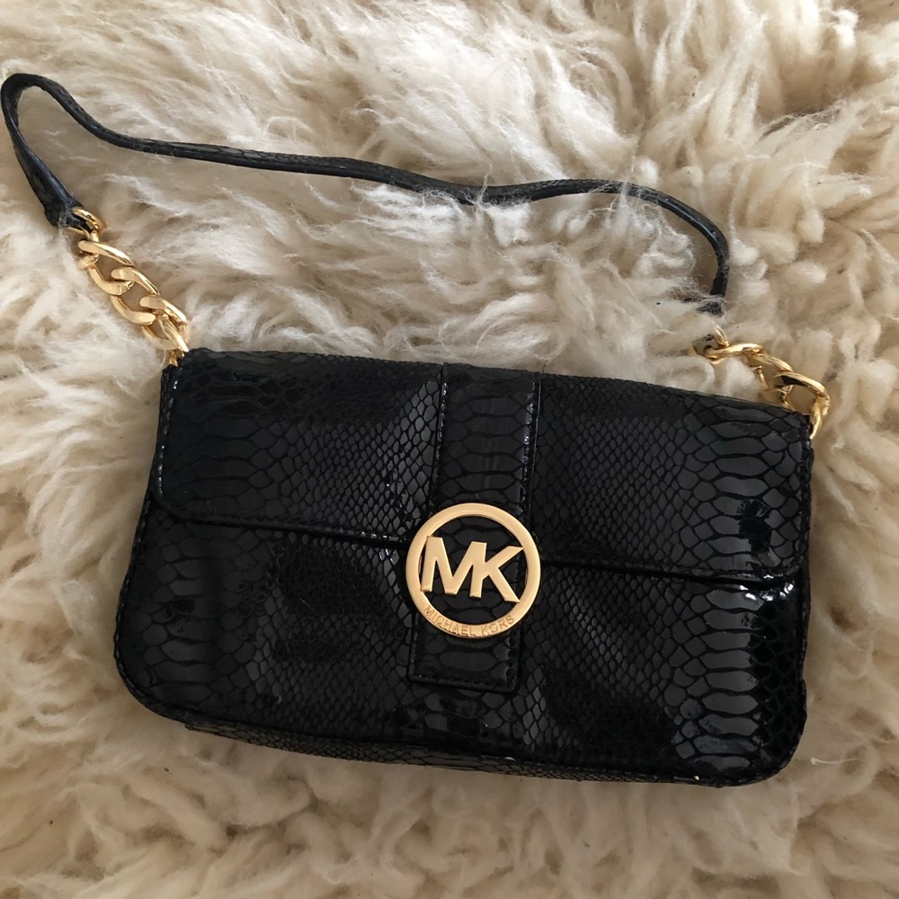 Michael Kors small black handbag
